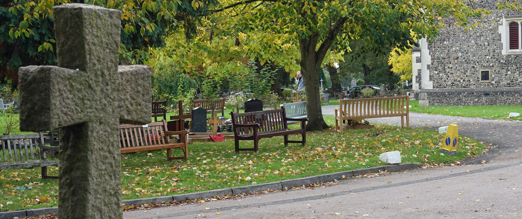 Hendon Cemetery & Crematorium on Holders Hill Road, London NW7.