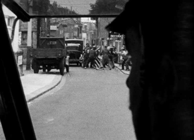 Junction of Portland Road looking down Pottery Lane, London W11 Circa 1960