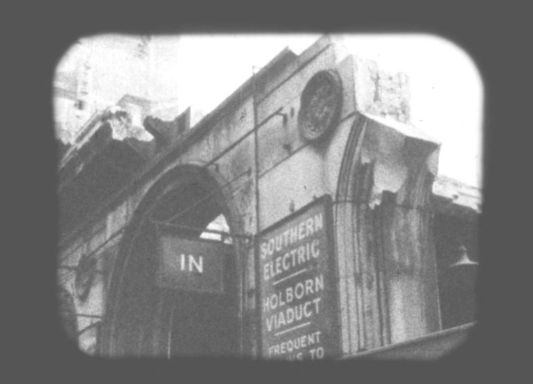 Holborn Viaduct Station, Holborn Viaduct, London EC1 Circa 1960