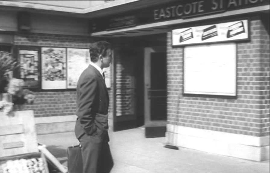 Eastcote underground station Circa 1964