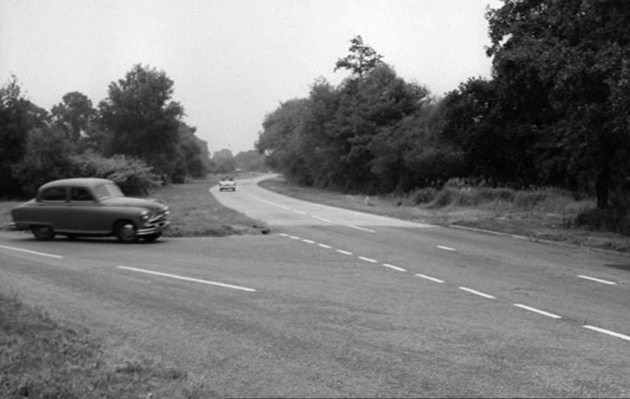 Windlesham Road by Ford Road looking west. Circa 1964