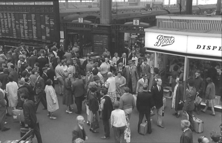 Waterloo Station. Circa 1964
