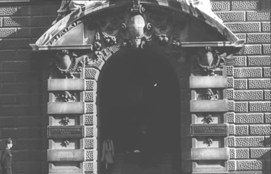 Central Criminal Court entrance Circa 1964