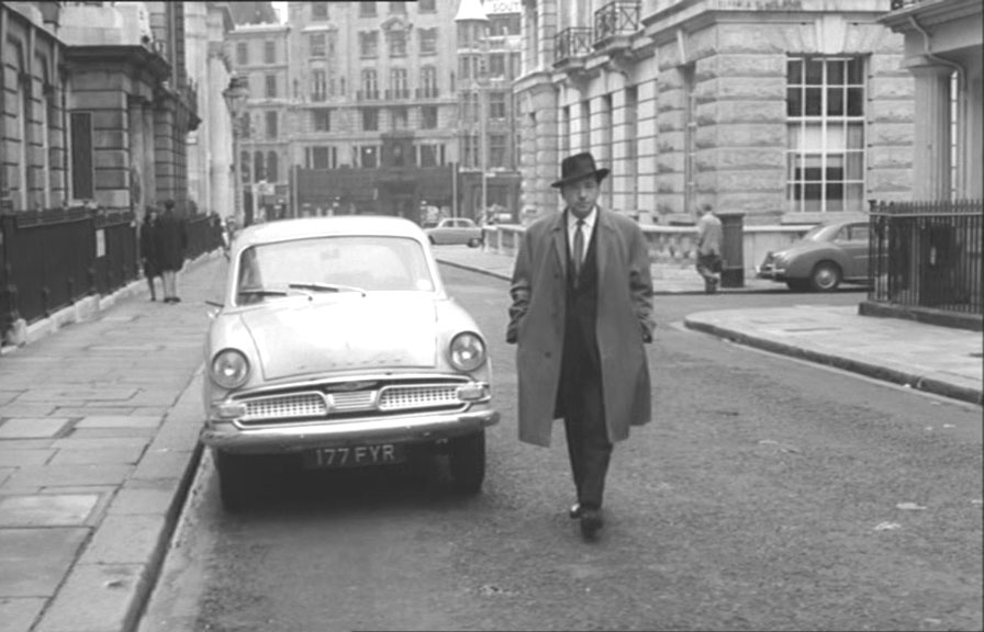 Suffolk Street, London SW1 looking south with Suffolk Place to the right. Circa 1964