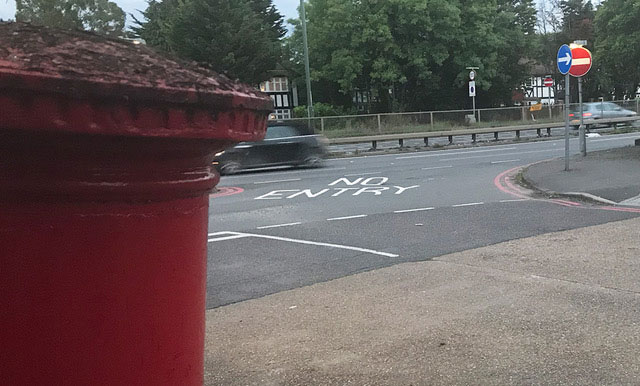 Huntley Way on the A3, Kingston By Pass.