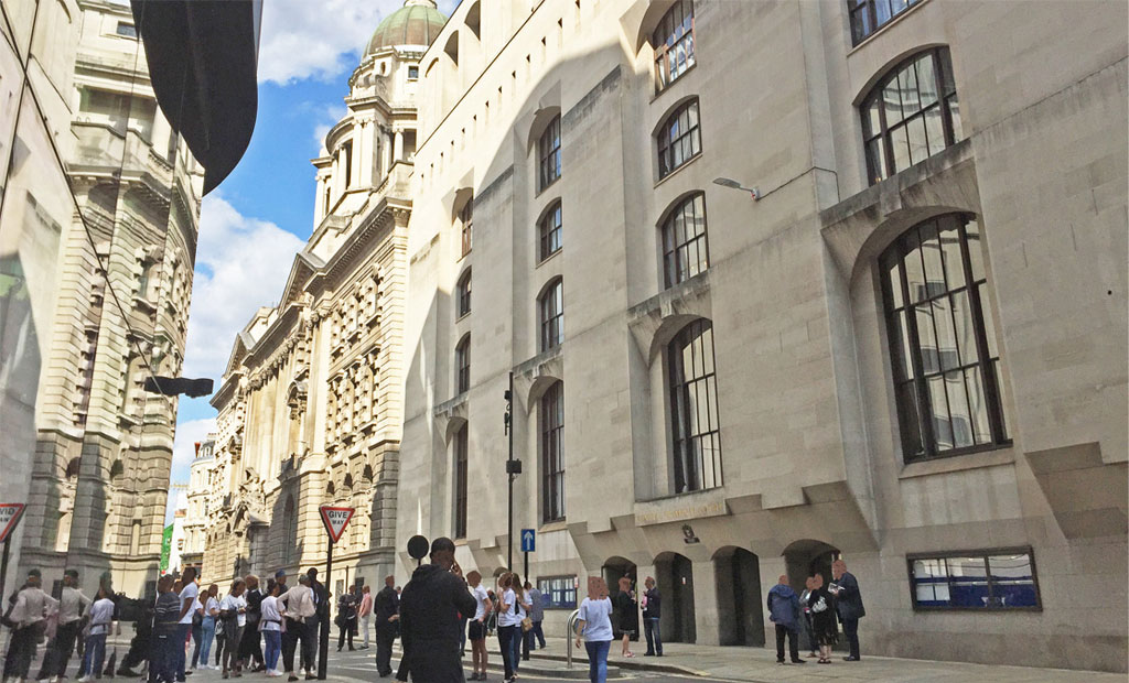 Central Criminal Court on Old Bailey EC4