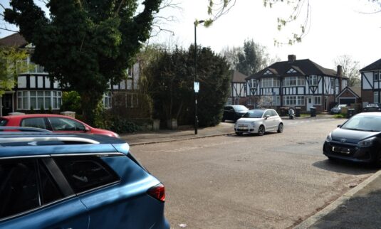 Huntley Way on the A3, Kingston By Pass.