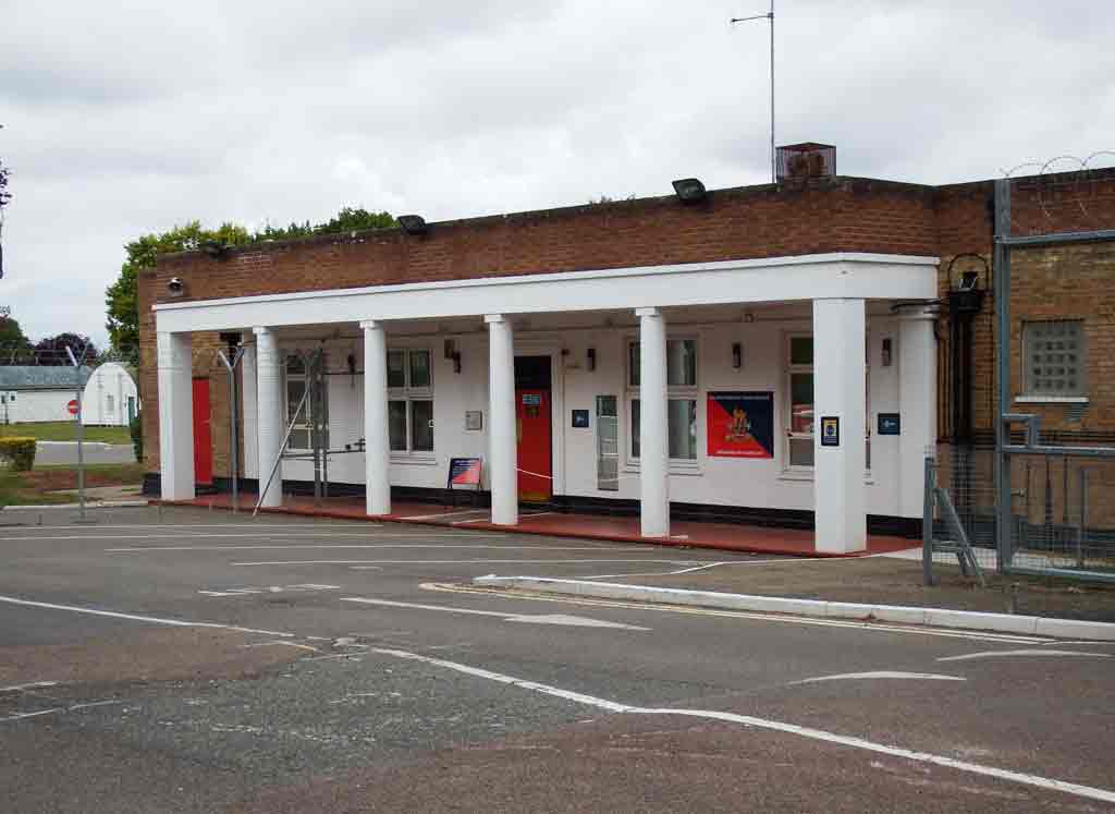 The Main guardhouse Bassingbourn Barracks, Herts