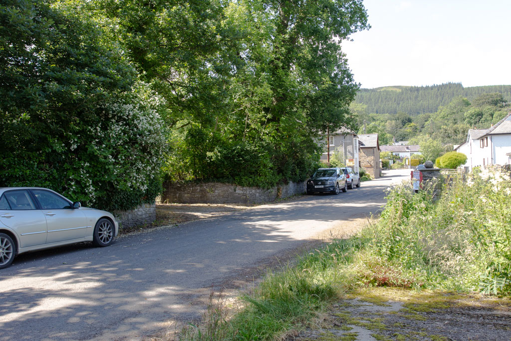 Water Street, New Radnor looking north.