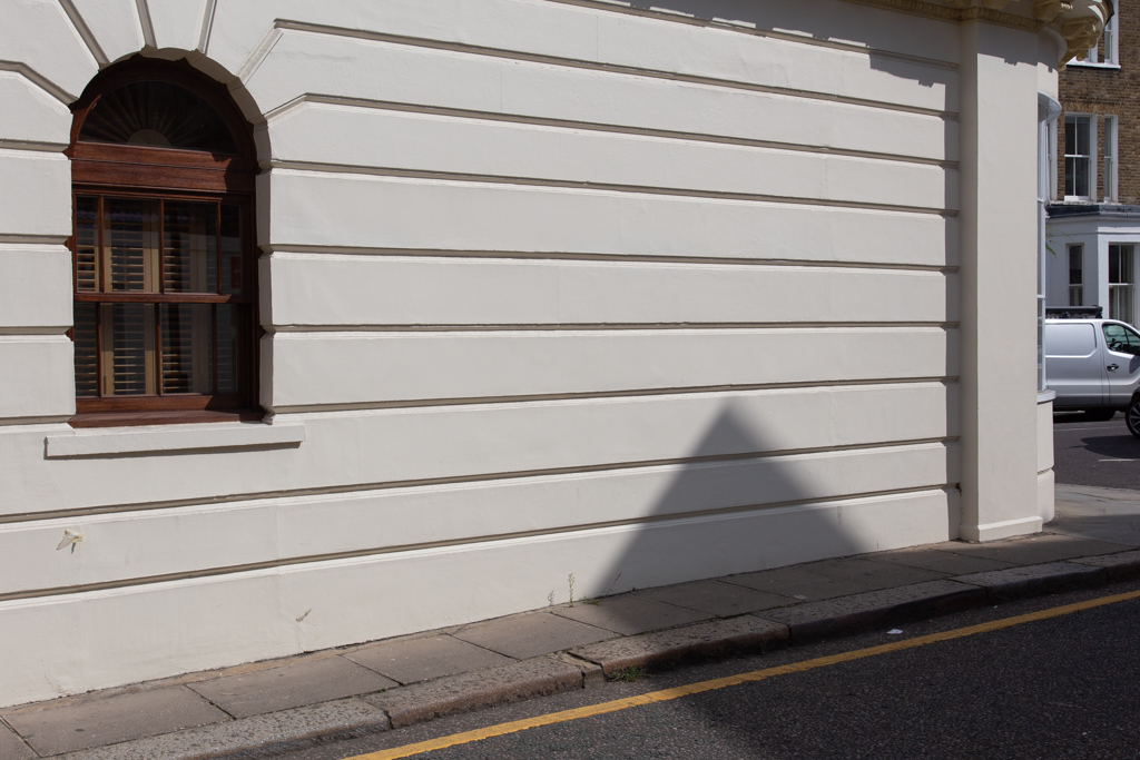 The entrance to Pottery Lane, London W11.