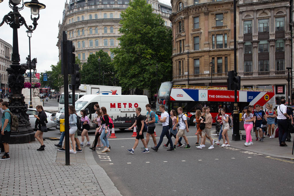 Trafalgar Square, London WC2.
