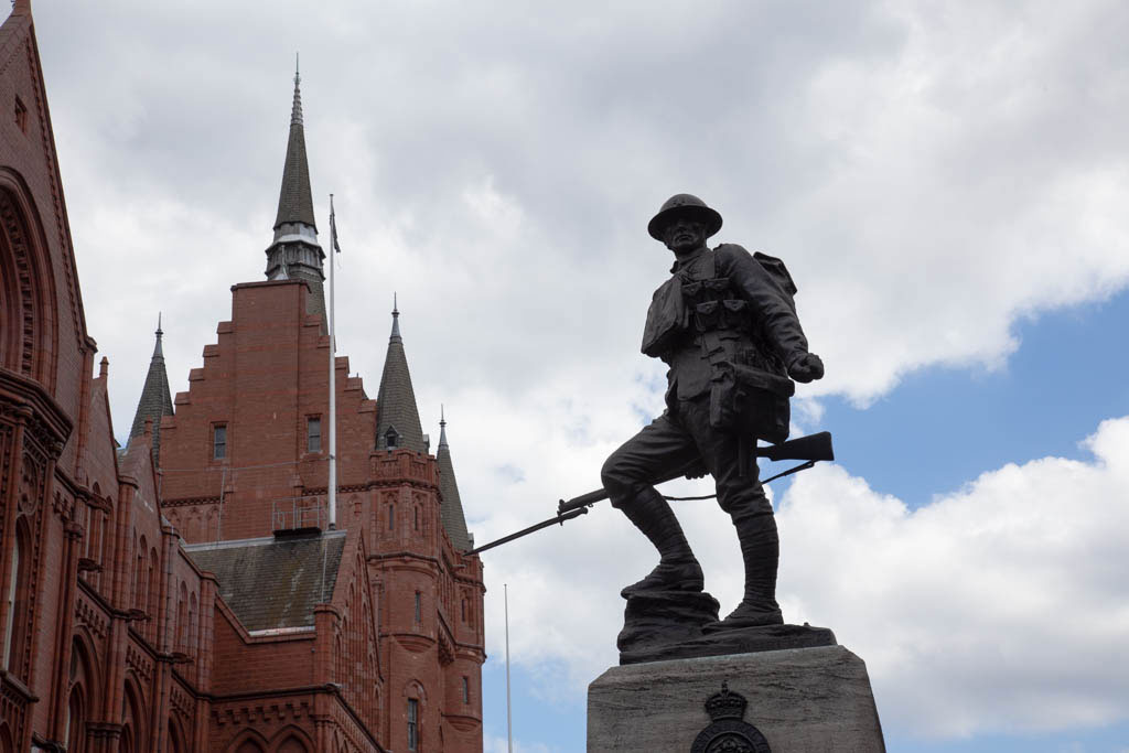 Royal Fusiliers War Memorial on High Holborn.