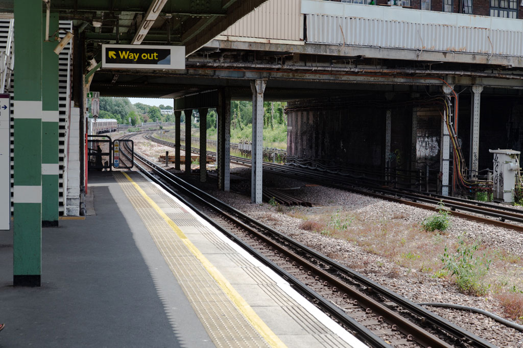Preston Road Underground station.