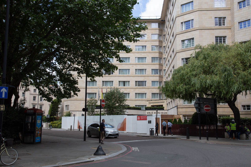The White House, Albany Street from Osnaburgh Street, London NW1