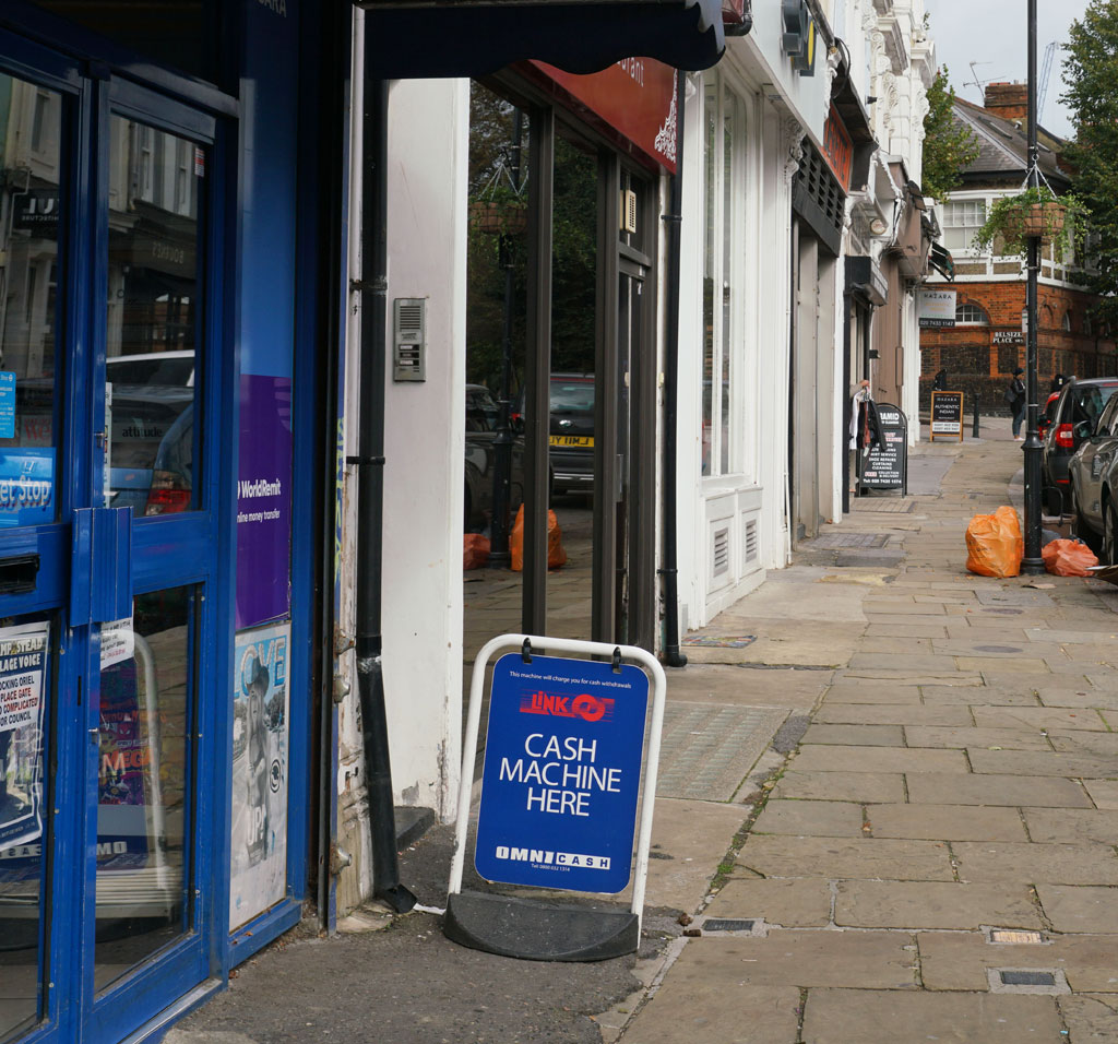 Belsize Lane in Belsize Park NW3.