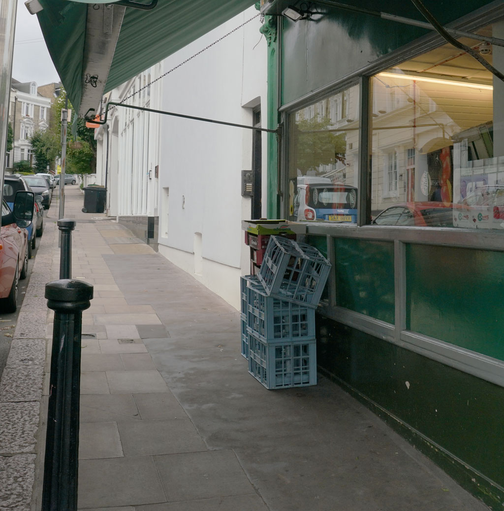 Belsize Crescent in Belsize Park.