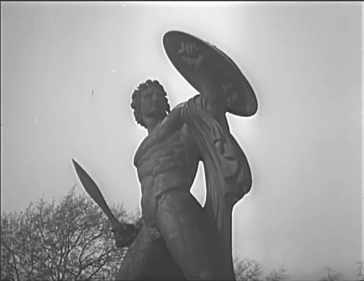 Statue of Hercules, Hyde Park Circa 1949