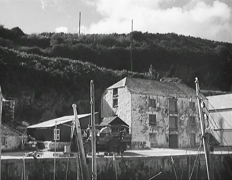 Porthleven Harbour, Cornwall. Circa 1941