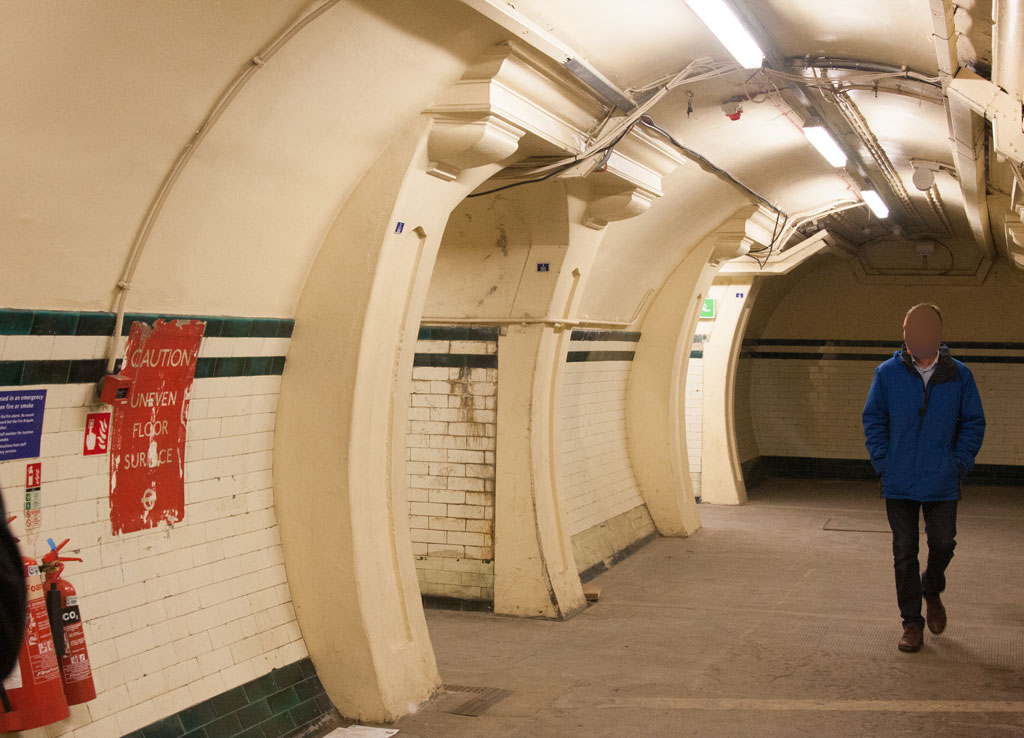 Aldwych Underground station.