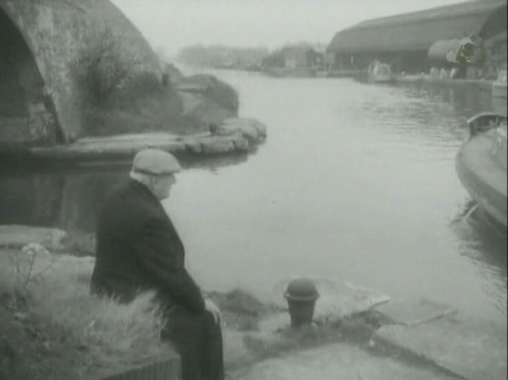 Bulls Bridge looking across to Bulls Bridge Repair Yard. Circa 1954