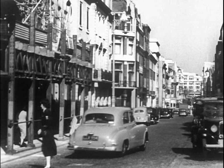 looking along Brook Street W1 towards Regent Street Circa 1951