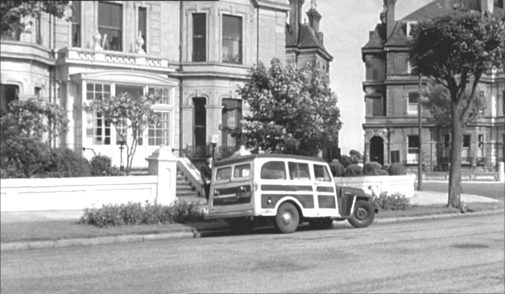Earls Avenue, Folkestone at the junction with Clifton Crescent. Circa 1958