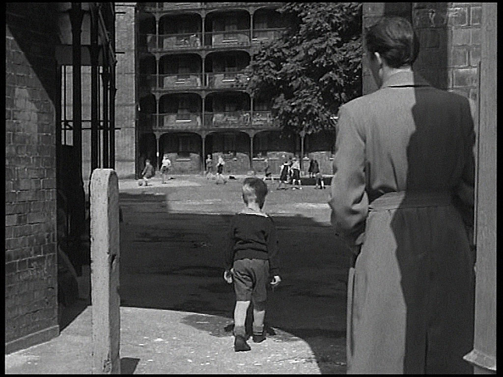 Ebury Buildings on Semley Place, London SW1. Circa 1952