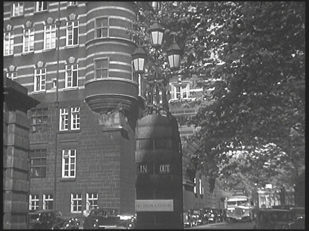 Scotland Yard on Victoria Embankment, London SW1 Circa 1952