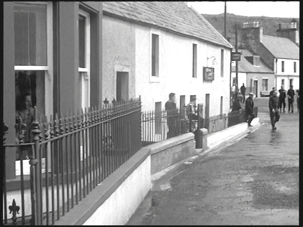 Looking east on North Crescent, PortPatrick. Circa 1952