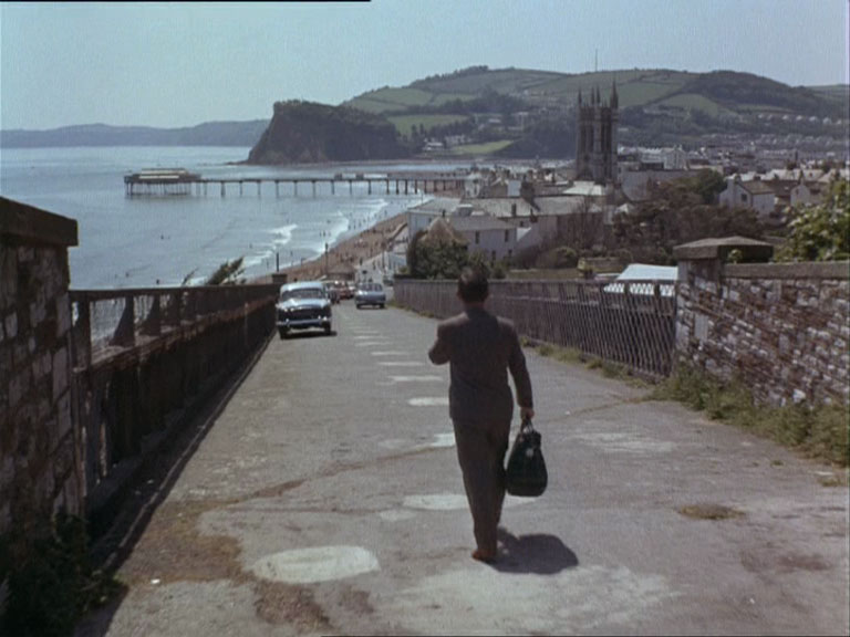 East Cliff Walk, Teignmouth, Devon Circa 1966