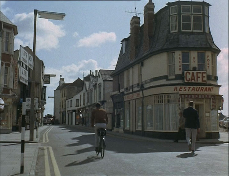Regent Street, Teignmouth, looking east. Circa 1966