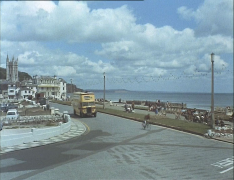 Courtenay Place, Teignmouth, Devon Circa 1966