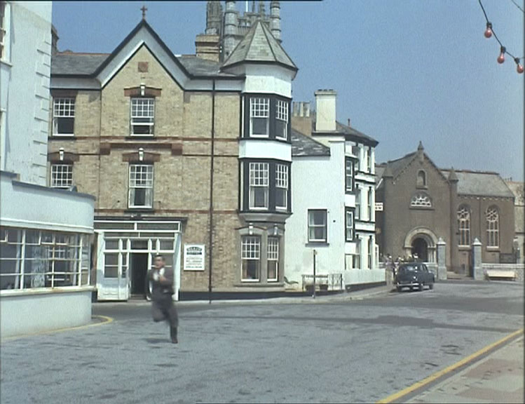 Den Promenade looking towards St. Michael the Archangel. Circa 1966