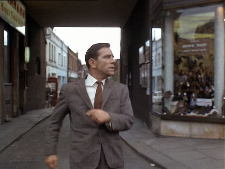 Adam and Eve Mews, running south off Kensington High Street, London W8 Circa 1966