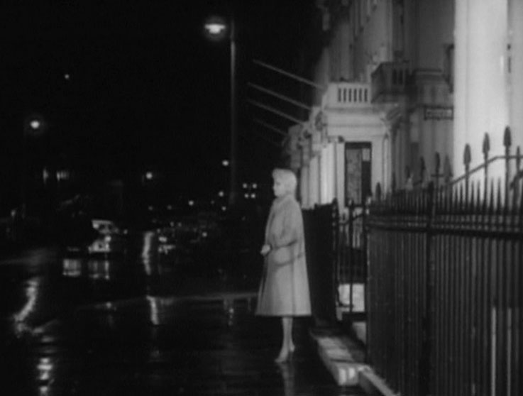 Looking north along Upper Belgrave Street, London SW1 Circa 1959