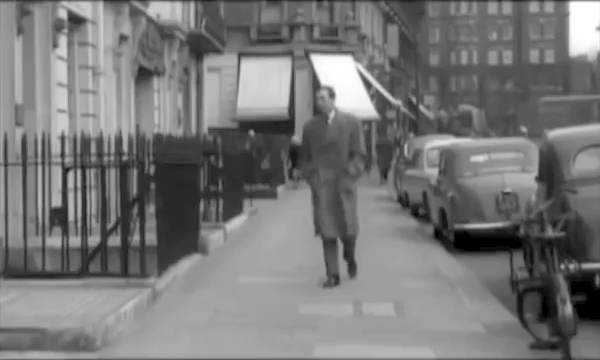 Clifton Road, London W9 looking towards Northwick House in Maida Vale. Circa 1958