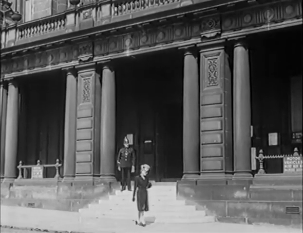 Nottingham Guildhall, Burton Street, Nottingham. Circa 1945