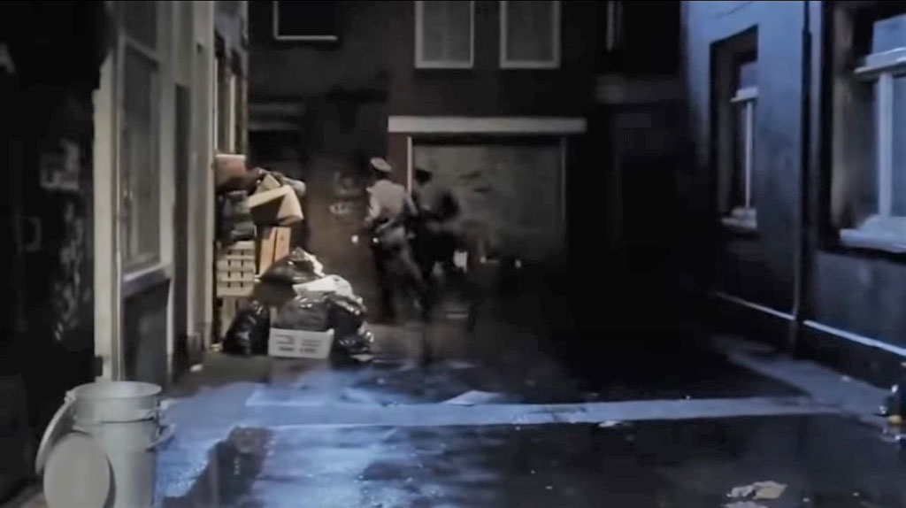 Sint Jacobsdwarsstraat. Circa 1988