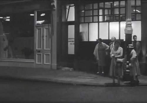 The west corner of Wilton Road and Gillingham St, London SW1 Circa 1960