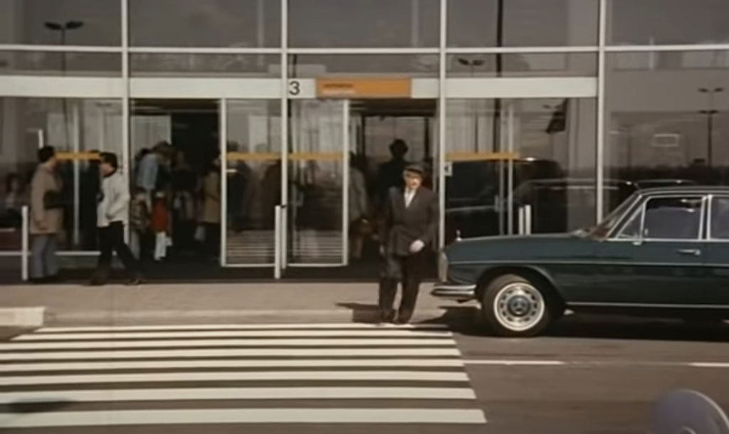 Schiphol airport departure gate 3. Circa 1972