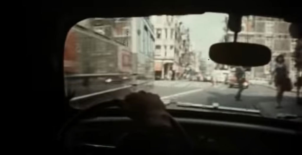 Intersection Utrechtsestraat and Keizersgracht. Circa 1972