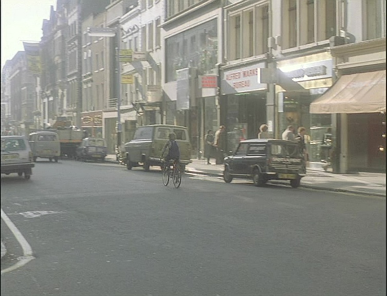 Bond Street in London W1. Circa 1980
