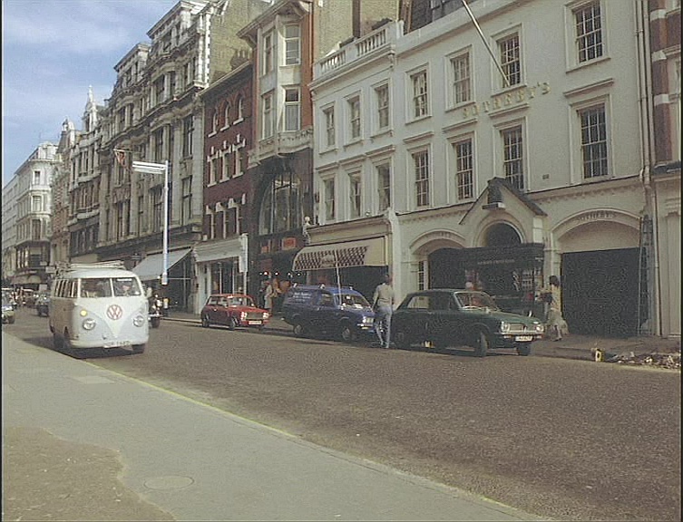 Sotheby’s Auction House on New Bond Street in Mayfair W1 Circa 1980