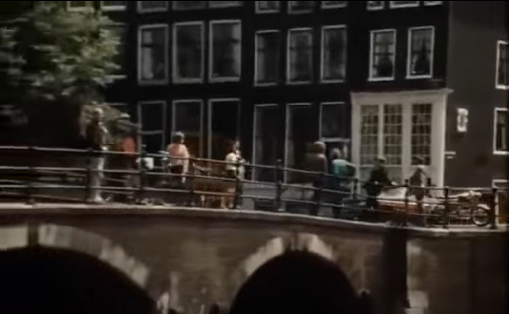 Intersection Reguliersgracht and Keizersgracht. Circa 1973