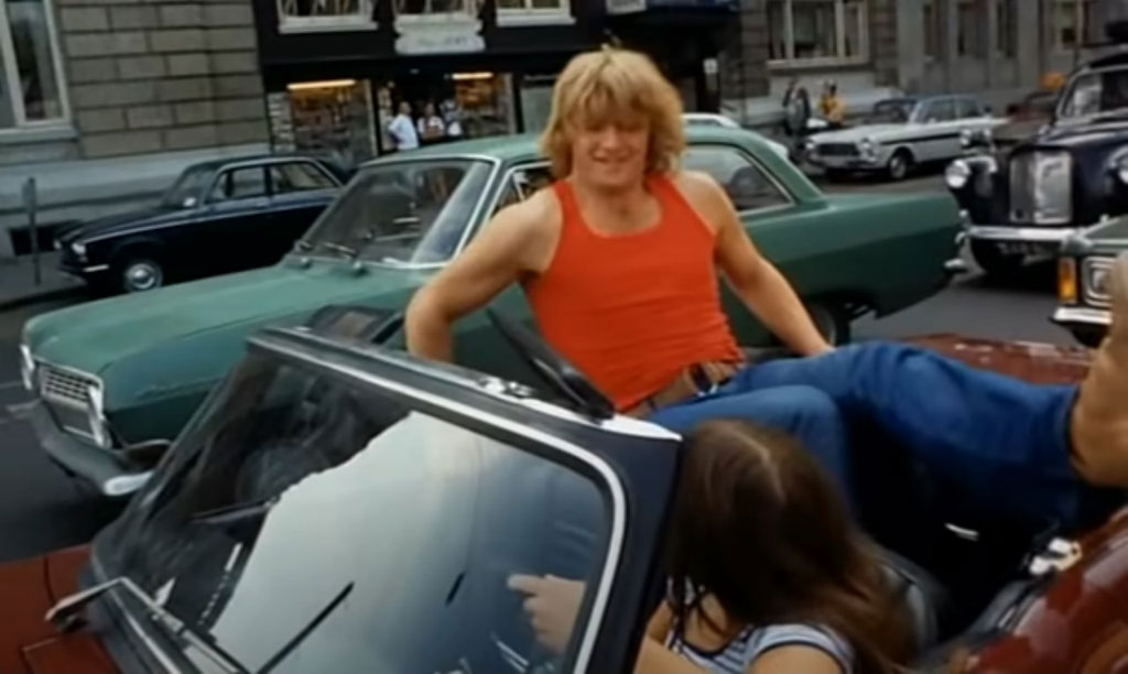 Prins Hendrikkade, right in front of the Victoria hotel, Amsterdam Circa 1973