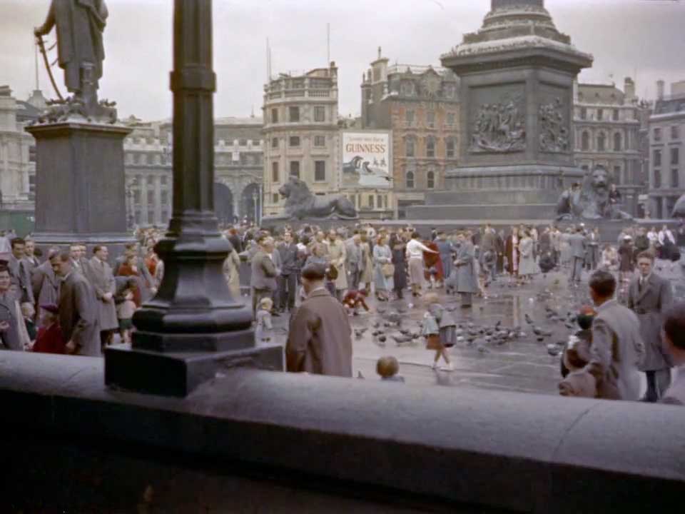 Trafalgar Square, London WC2 Circa 1955
