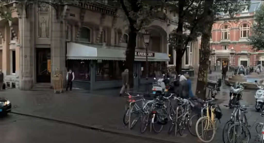Hotel Americain, Leidseplein intersection Marnixstraat, Amsterdam Circa 2014