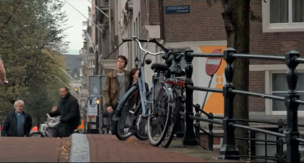 Intersection Leidsegracht and Herengracht, Amsterdam Circa 2014