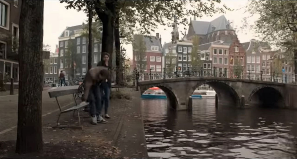 Intersection Leidsegracht and Herengracht, Amsterdam Circa 2014