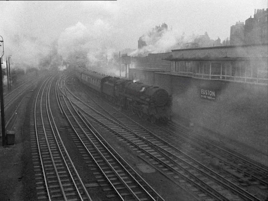 306 yards from Euston Station north of Granby Terrace Bridge, London NW1 Circa 1956
